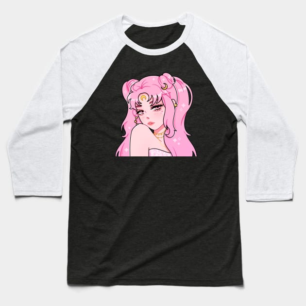 Dream Girl Baseball T-Shirt by veraphina